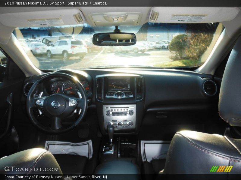 Super Black / Charcoal 2010 Nissan Maxima 3.5 SV Sport