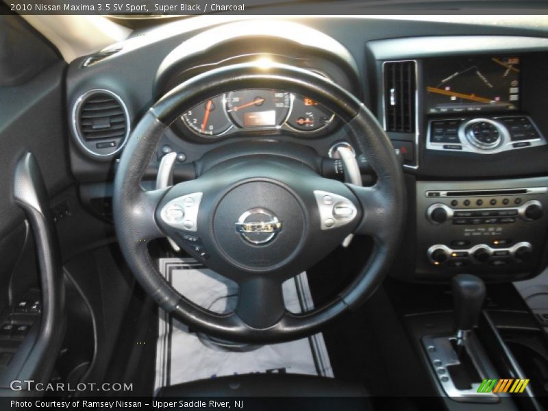 Super Black / Charcoal 2010 Nissan Maxima 3.5 SV Sport