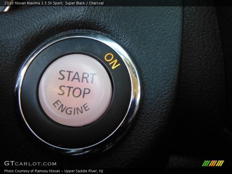 Super Black / Charcoal 2010 Nissan Maxima 3.5 SV Sport
