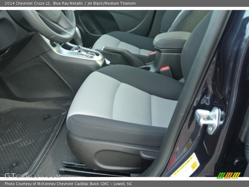 Blue Ray Metallic / Jet Black/Medium Titanium 2014 Chevrolet Cruze LS