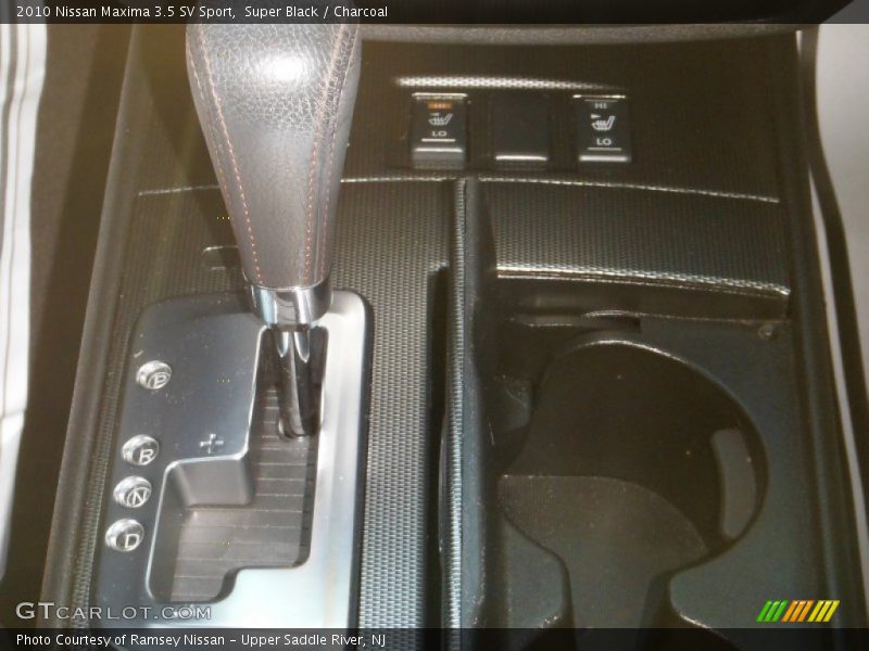 Super Black / Charcoal 2010 Nissan Maxima 3.5 SV Sport