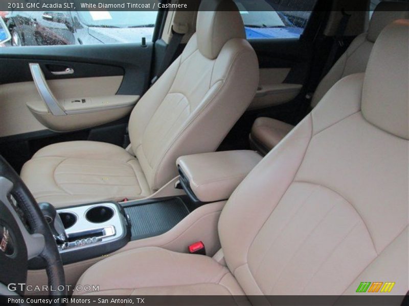 White Diamond Tintcoat / Cashmere 2011 GMC Acadia SLT