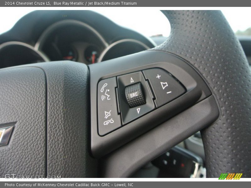 Blue Ray Metallic / Jet Black/Medium Titanium 2014 Chevrolet Cruze LS