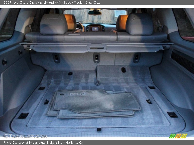 Black / Medium Slate Gray 2007 Jeep Grand Cherokee Limited 4x4