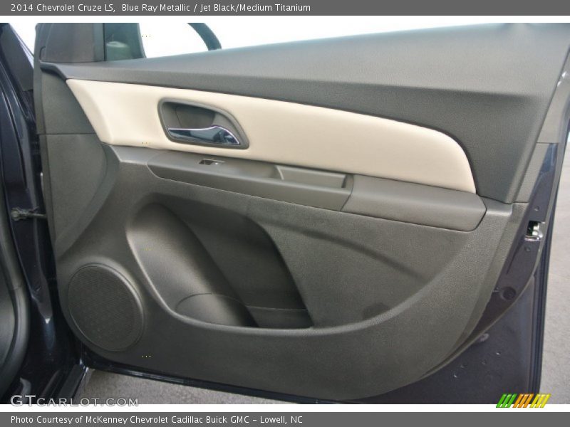 Blue Ray Metallic / Jet Black/Medium Titanium 2014 Chevrolet Cruze LS