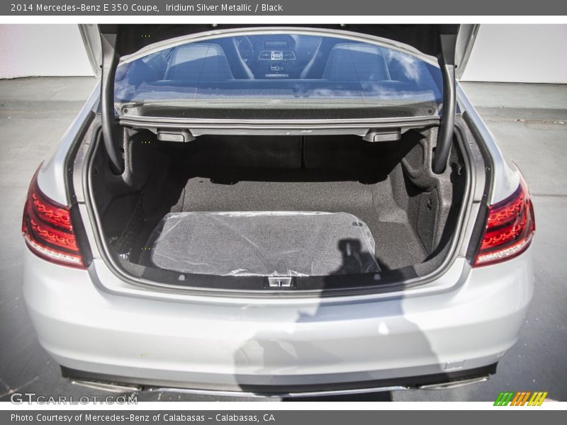Iridium Silver Metallic / Black 2014 Mercedes-Benz E 350 Coupe