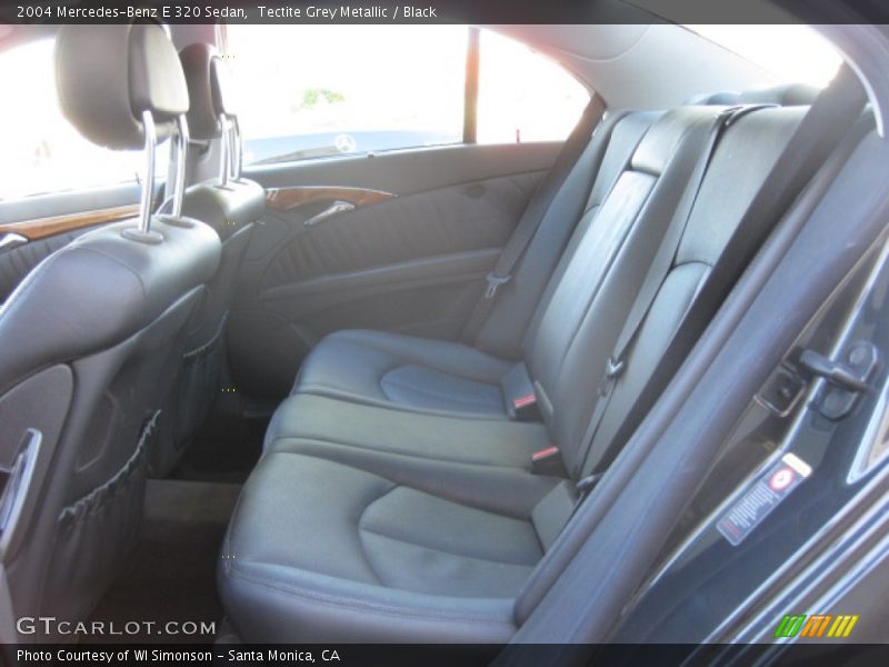 Tectite Grey Metallic / Black 2004 Mercedes-Benz E 320 Sedan