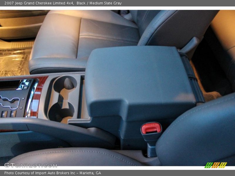 Black / Medium Slate Gray 2007 Jeep Grand Cherokee Limited 4x4