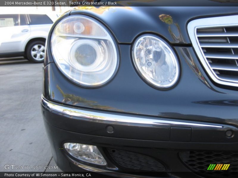 Tectite Grey Metallic / Black 2004 Mercedes-Benz E 320 Sedan