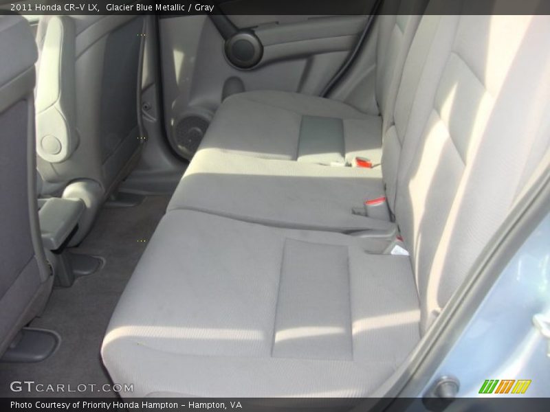 Glacier Blue Metallic / Gray 2011 Honda CR-V LX