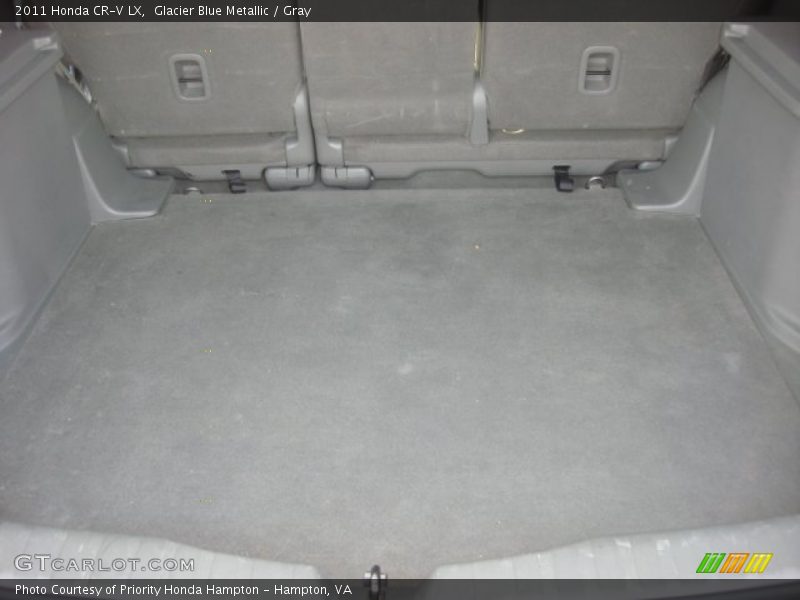 Glacier Blue Metallic / Gray 2011 Honda CR-V LX