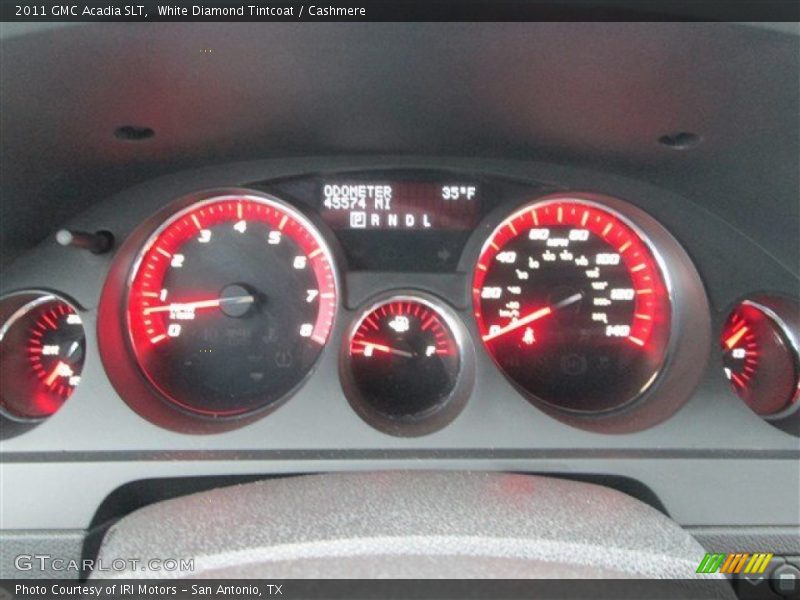 White Diamond Tintcoat / Cashmere 2011 GMC Acadia SLT