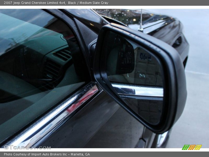 Black / Medium Slate Gray 2007 Jeep Grand Cherokee Limited 4x4