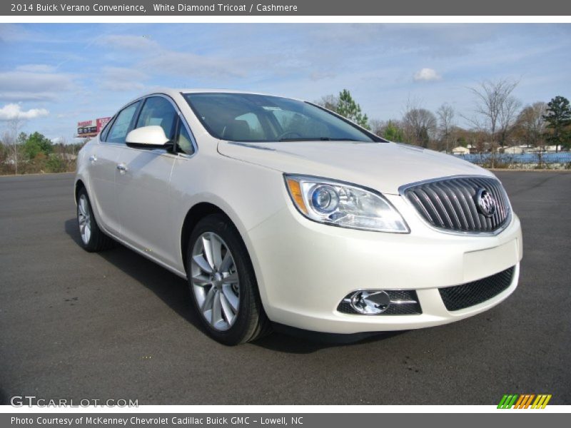 White Diamond Tricoat / Cashmere 2014 Buick Verano Convenience