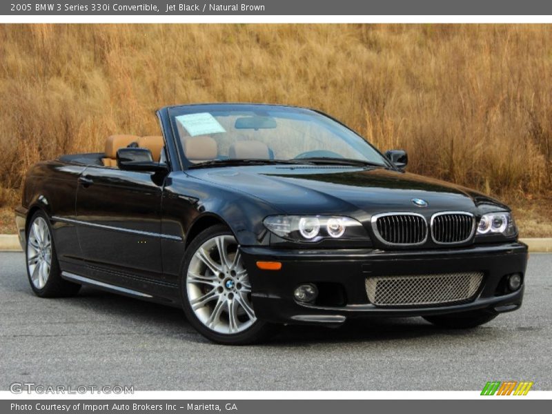 Front 3/4 View of 2005 3 Series 330i Convertible