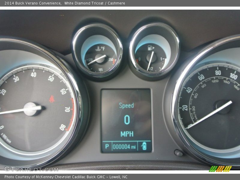 White Diamond Tricoat / Cashmere 2014 Buick Verano Convenience