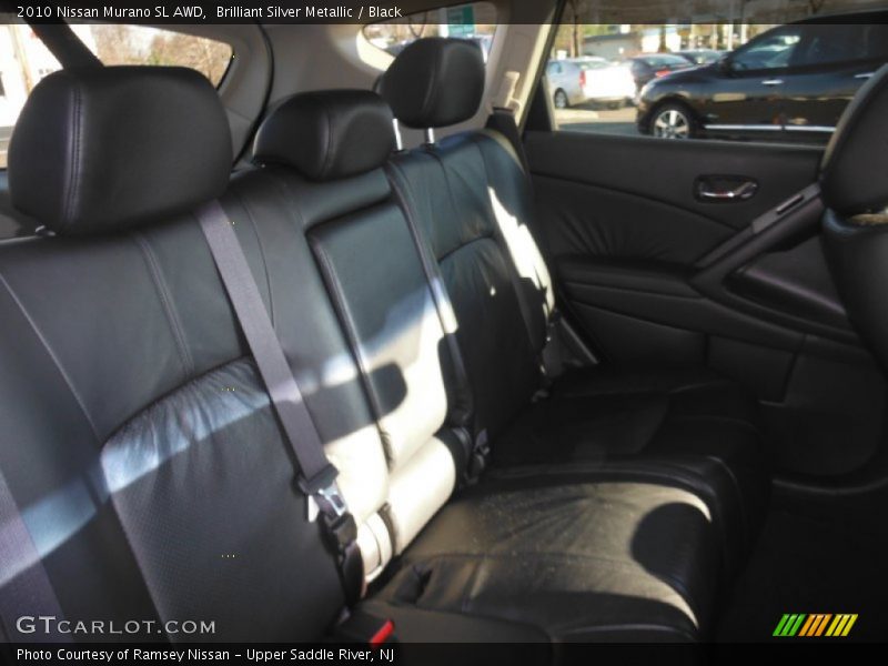 Brilliant Silver Metallic / Black 2010 Nissan Murano SL AWD