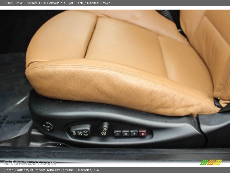 Front Seat of 2005 3 Series 330i Convertible
