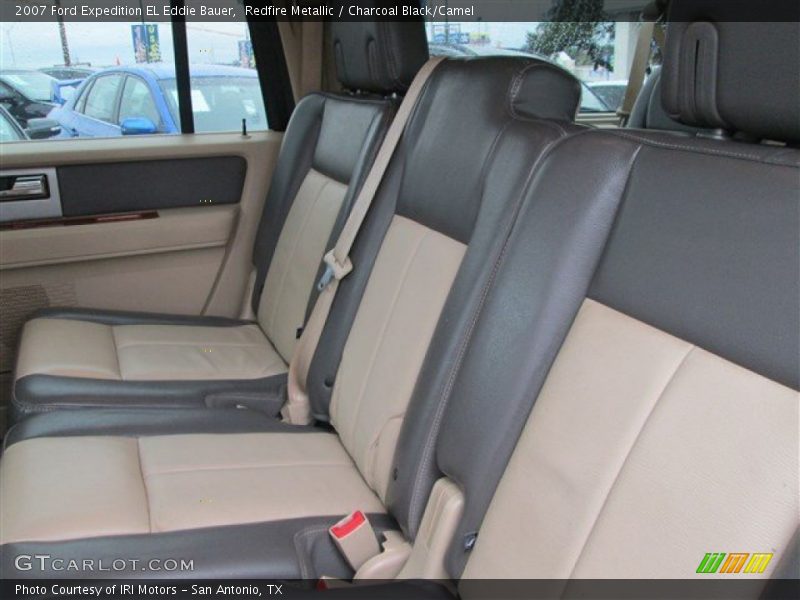 Redfire Metallic / Charcoal Black/Camel 2007 Ford Expedition EL Eddie Bauer