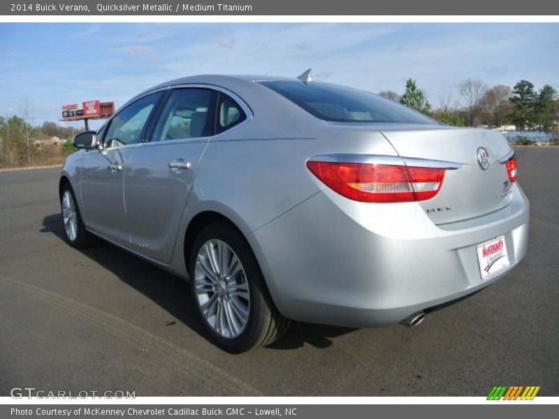 Quicksilver Metallic / Medium Titanium 2014 Buick Verano