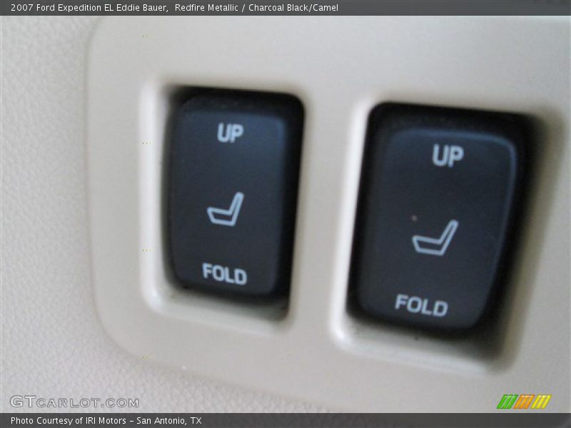 Redfire Metallic / Charcoal Black/Camel 2007 Ford Expedition EL Eddie Bauer