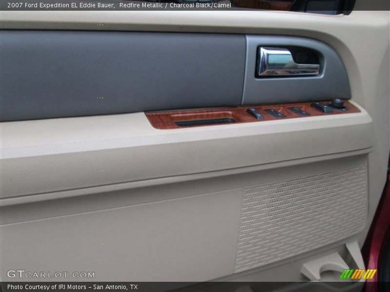 Redfire Metallic / Charcoal Black/Camel 2007 Ford Expedition EL Eddie Bauer