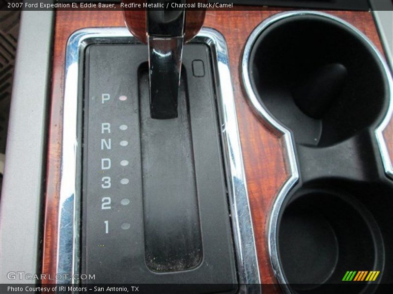 Redfire Metallic / Charcoal Black/Camel 2007 Ford Expedition EL Eddie Bauer