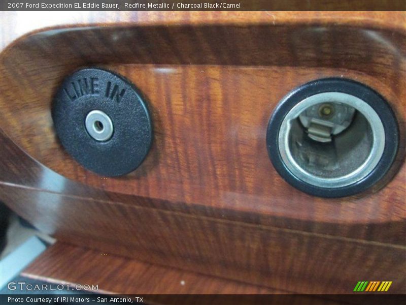Redfire Metallic / Charcoal Black/Camel 2007 Ford Expedition EL Eddie Bauer