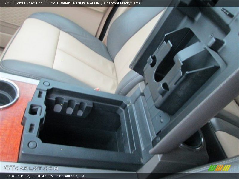 Redfire Metallic / Charcoal Black/Camel 2007 Ford Expedition EL Eddie Bauer