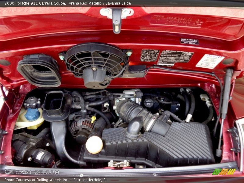  2000 911 Carrera Coupe Engine - 3.4 Liter DOHC 24V VarioCam Flat 6 Cylinder