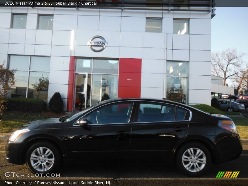 Super Black / Charcoal 2010 Nissan Altima 2.5 SL