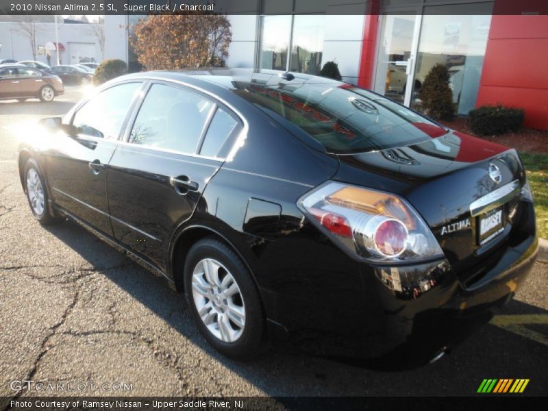 Super Black / Charcoal 2010 Nissan Altima 2.5 SL