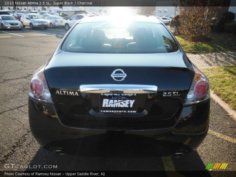 Super Black / Charcoal 2010 Nissan Altima 2.5 SL