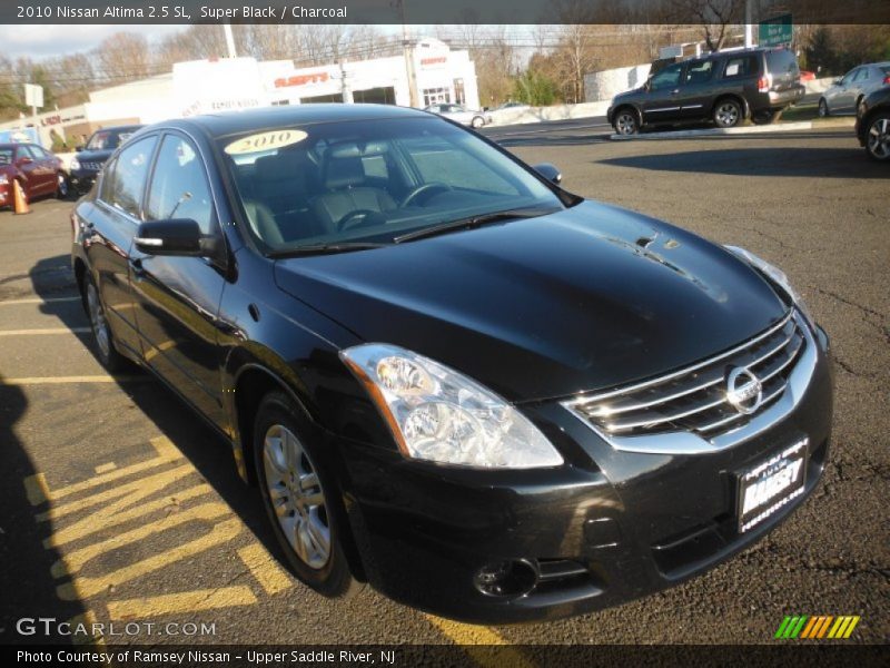 Super Black / Charcoal 2010 Nissan Altima 2.5 SL