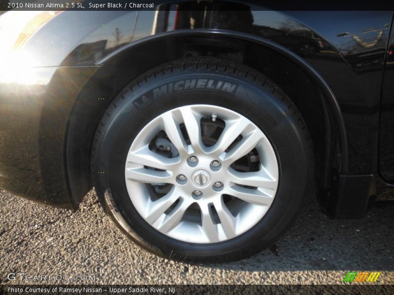 Super Black / Charcoal 2010 Nissan Altima 2.5 SL