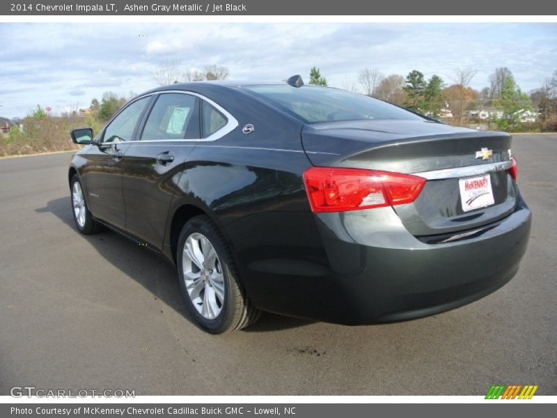 Ashen Gray Metallic / Jet Black 2014 Chevrolet Impala LT