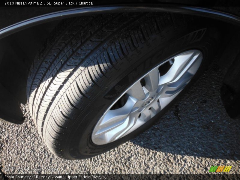 Super Black / Charcoal 2010 Nissan Altima 2.5 SL