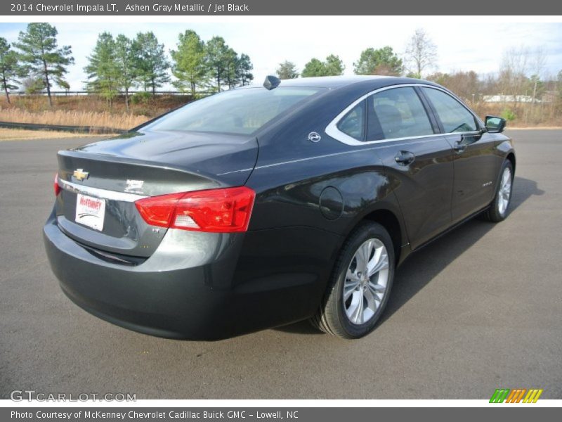 Ashen Gray Metallic / Jet Black 2014 Chevrolet Impala LT