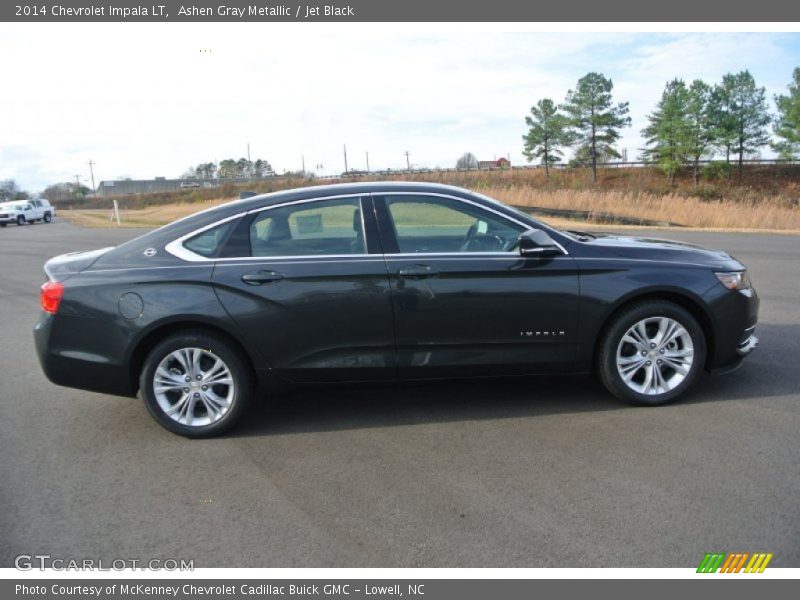 Ashen Gray Metallic / Jet Black 2014 Chevrolet Impala LT