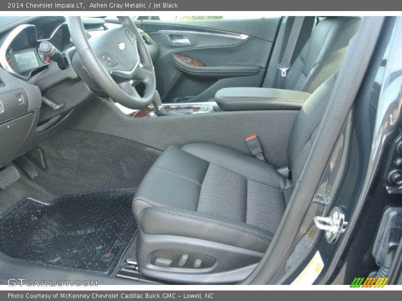 Ashen Gray Metallic / Jet Black 2014 Chevrolet Impala LT