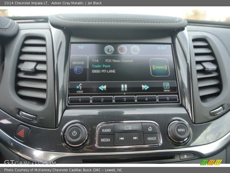 Ashen Gray Metallic / Jet Black 2014 Chevrolet Impala LT