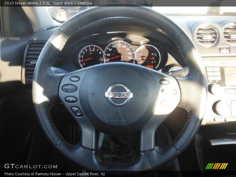 Super Black / Charcoal 2010 Nissan Altima 2.5 SL