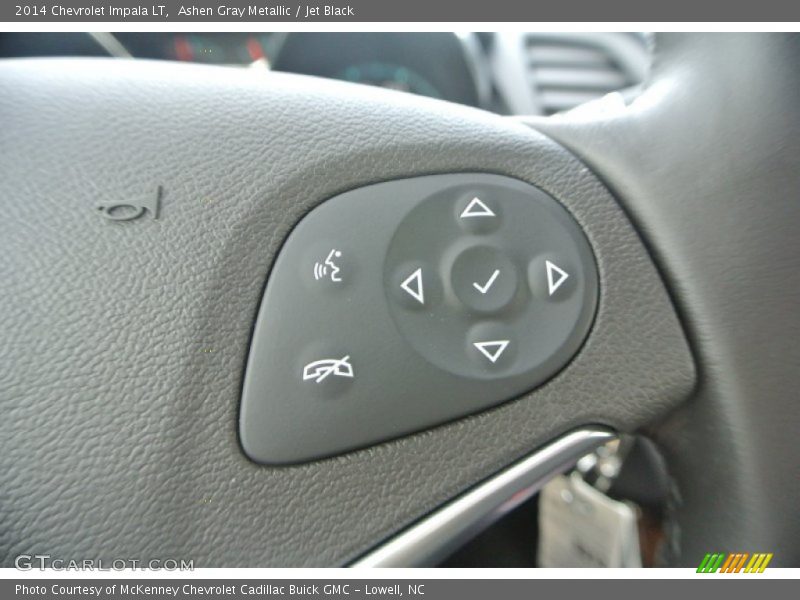 Ashen Gray Metallic / Jet Black 2014 Chevrolet Impala LT