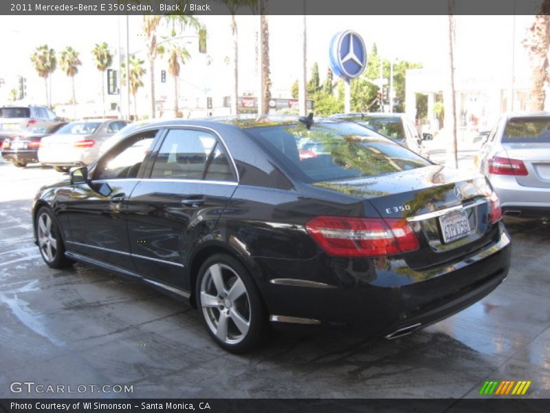 Black / Black 2011 Mercedes-Benz E 350 Sedan