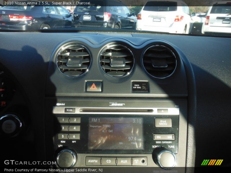 Super Black / Charcoal 2010 Nissan Altima 2.5 SL
