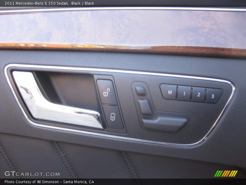 Black / Black 2011 Mercedes-Benz E 350 Sedan