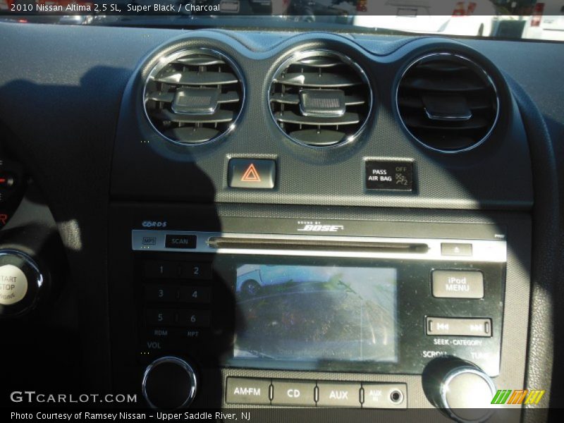 Super Black / Charcoal 2010 Nissan Altima 2.5 SL