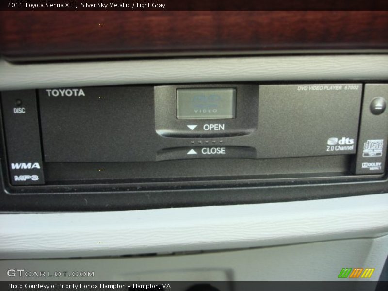 Silver Sky Metallic / Light Gray 2011 Toyota Sienna XLE