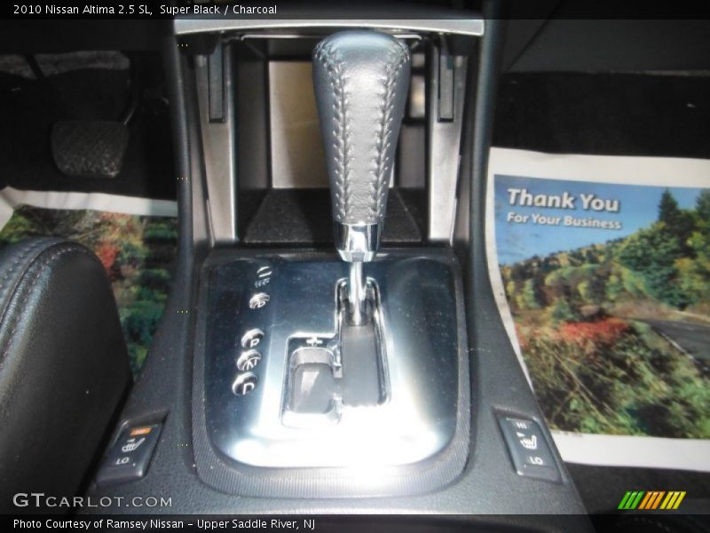Super Black / Charcoal 2010 Nissan Altima 2.5 SL