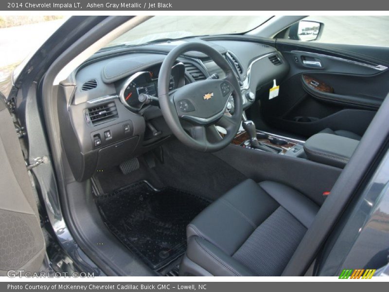 Ashen Gray Metallic / Jet Black 2014 Chevrolet Impala LT